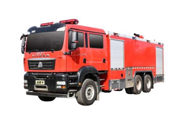 國(guó)六汕德卡15噸泡沫消防車